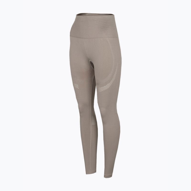 Legginsy damskie 4F SPDF012 beige 3