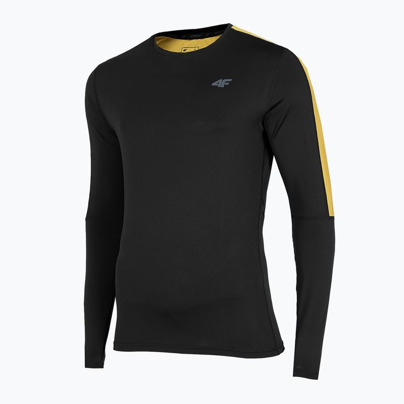 Longsleeve męski 4F TSMLF010 LS deep black 3