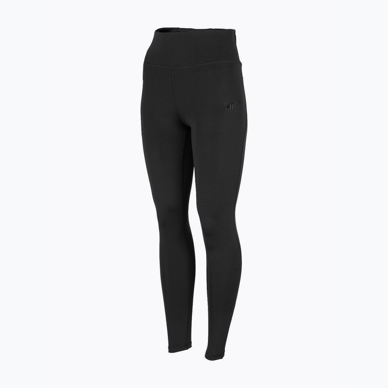 Legginsy damskie 4F SPDF011 deep black 2