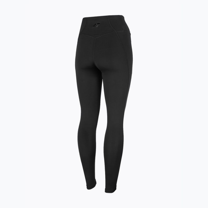 Legginsy damskie 4F SPDF011 deep black 3