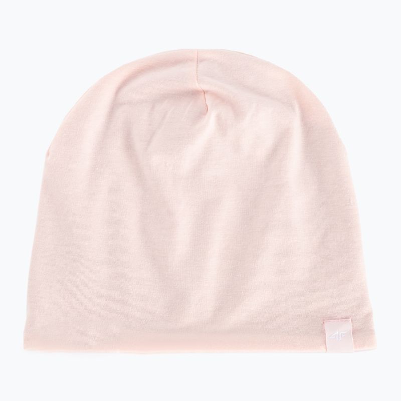 Czapka zimowa dziecięca 4F JCAD001 light pink 7