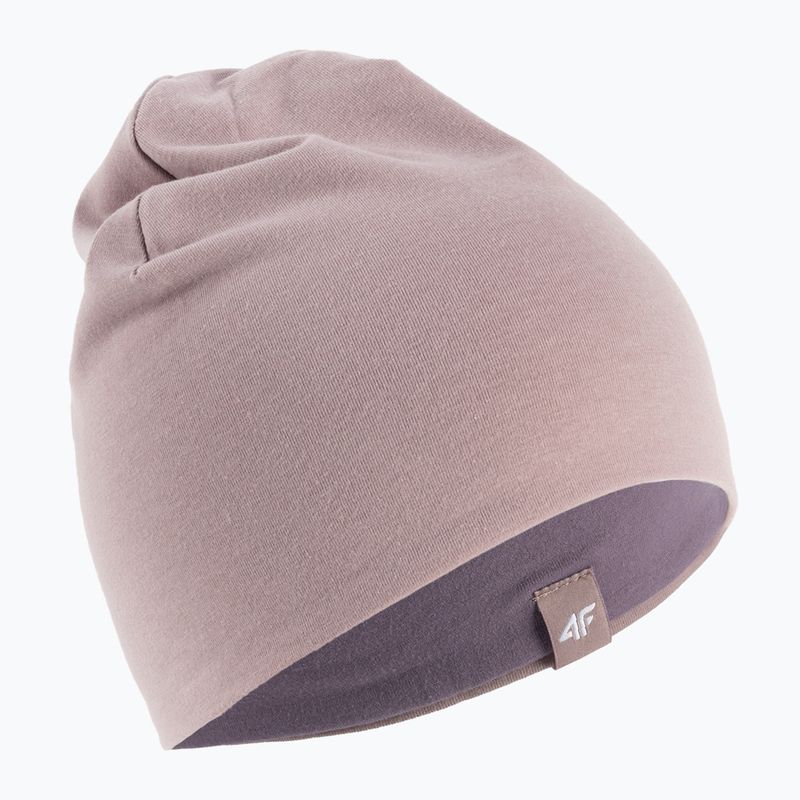 Czapka zimowa dziecięca 4F JCAD001 light violet
