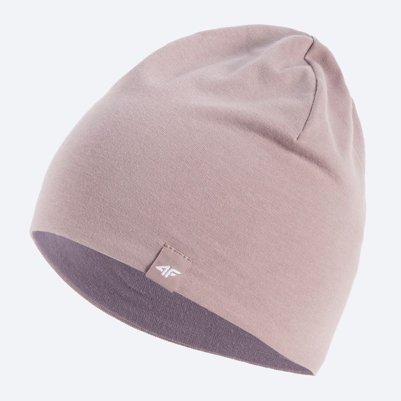 Czapka zimowa dziecięca 4F JCAD001 light violet 3