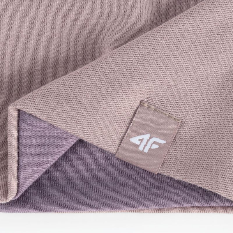 Czapka zimowa dziecięca 4F JCAD001 light violet 5