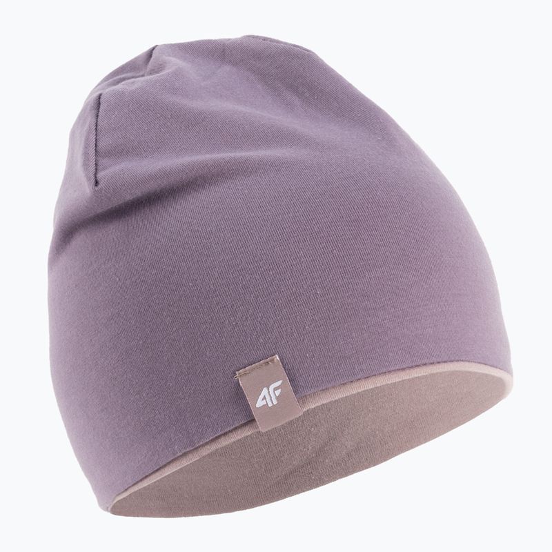 Czapka zimowa dziecięca 4F JCAD001 light violet 6