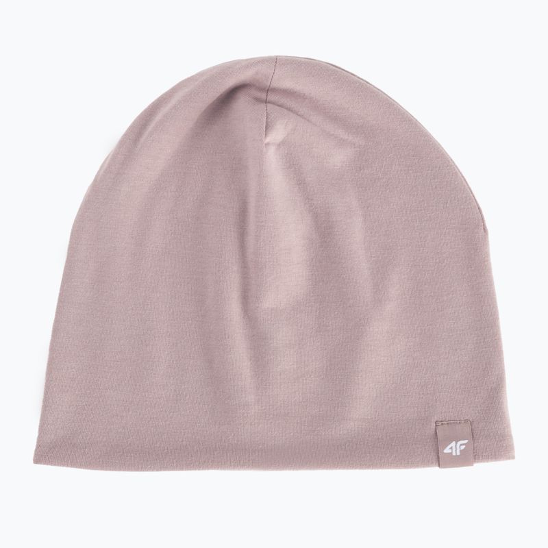 Czapka zimowa dziecięca 4F JCAD001 light violet 7