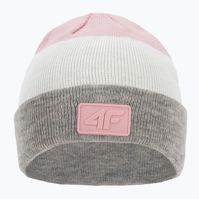 Czapka zimowa dziecięca 4F JCAD002 light pink 2