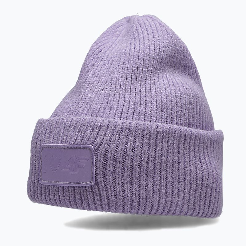 Czapka zimowa dziecięca 4F JCAD003 light violet 6