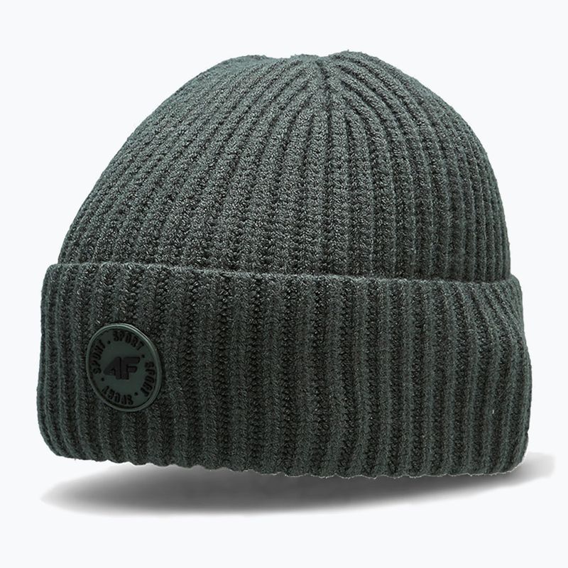 Czapka zimowa dziecięca 4F JCAM003 khaki 6