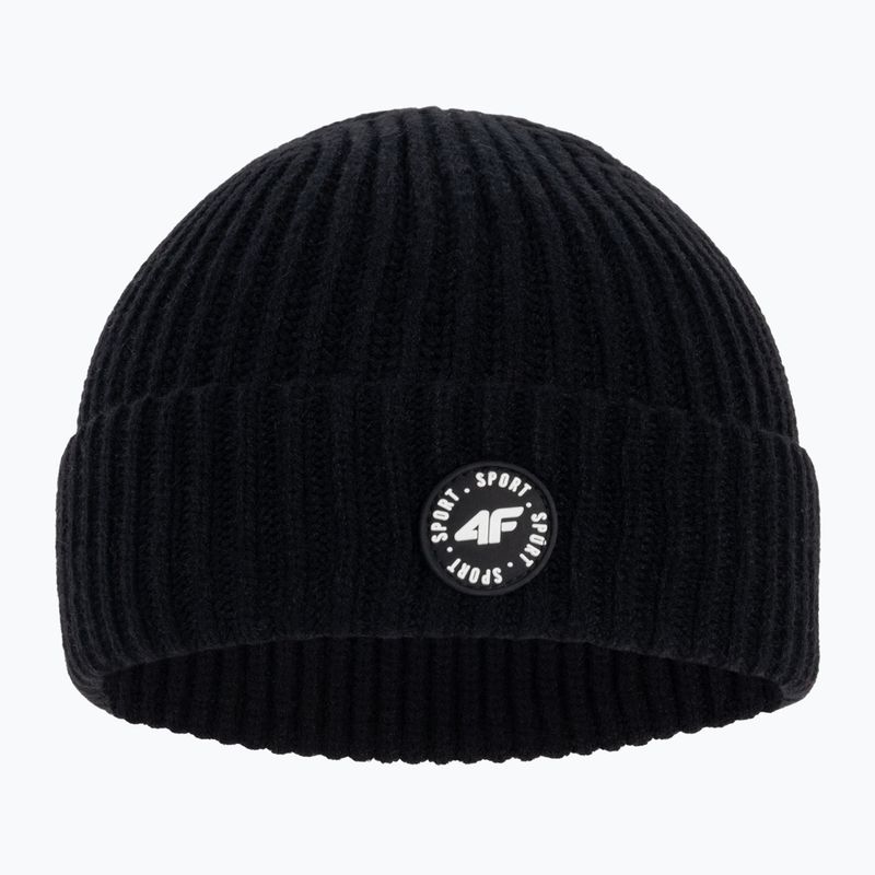 Czapka zimowa dziecięca 4F JCAM003 black 2