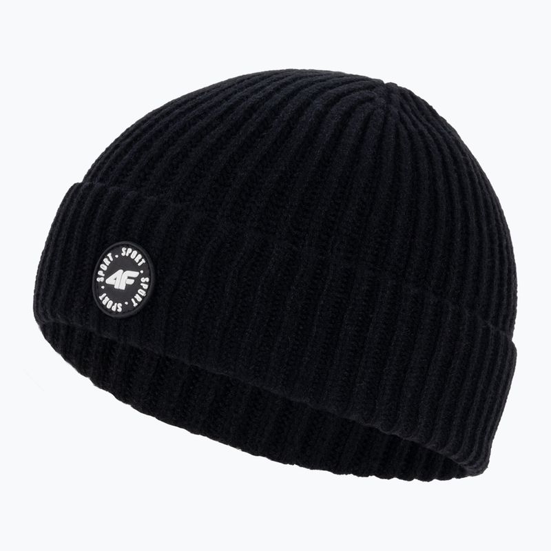 Czapka zimowa dziecięca 4F JCAM003 black 3