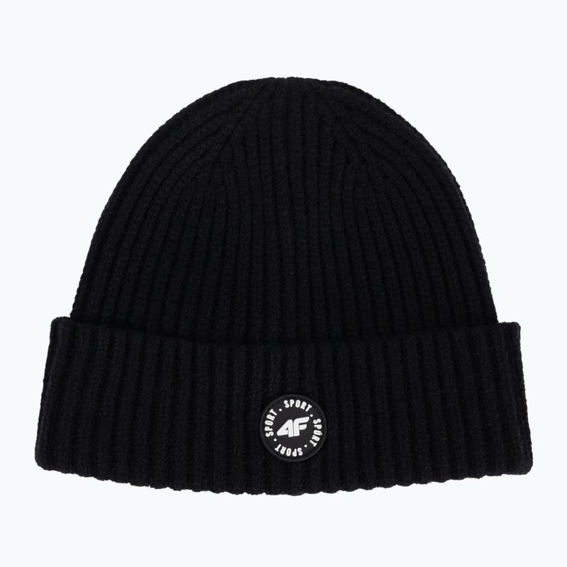 Czapka zimowa dziecięca 4F JCAM003 black 5