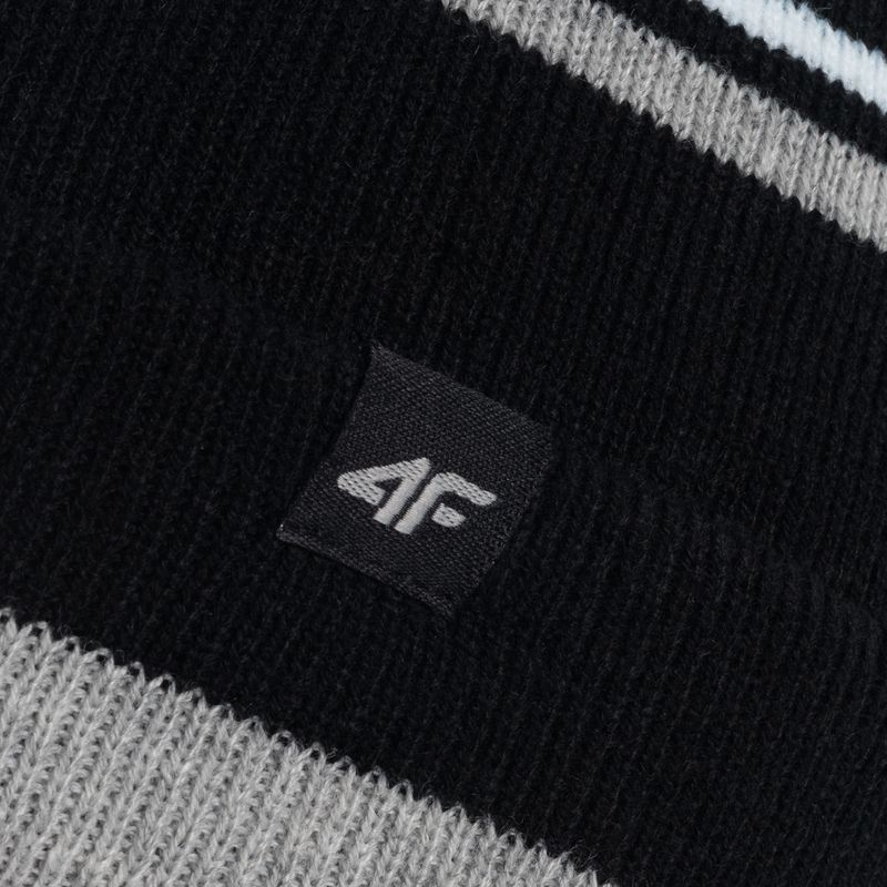 Czapka zimowa dziecięca 4F JCAM005 black 4