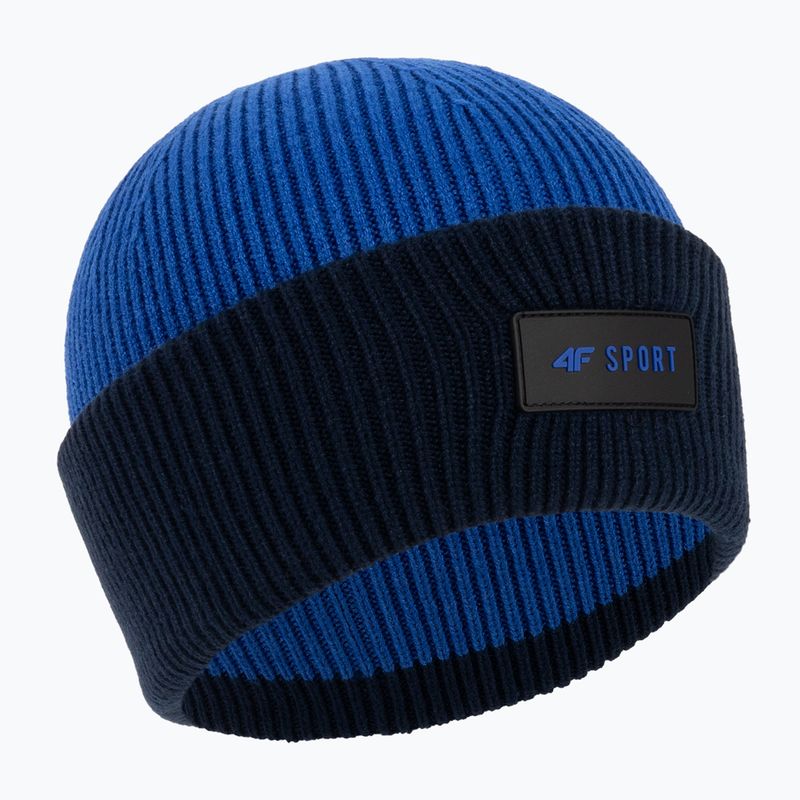 Czapka zimowa dziecięca 4F JCAM004 navy