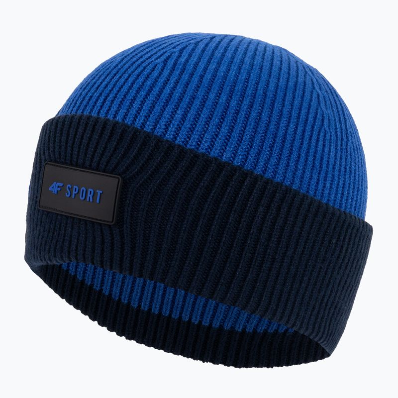 Czapka zimowa dziecięca 4F JCAM004 navy 3