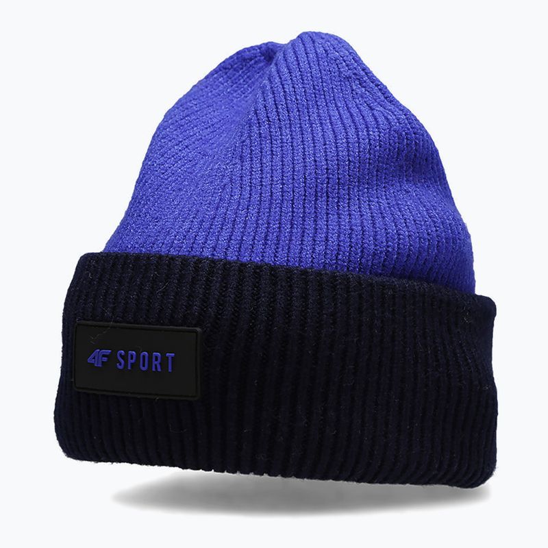 Czapka zimowa dziecięca 4F JCAM004 navy 6