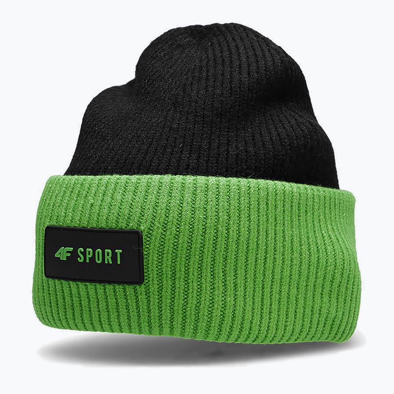 Czapka zimowa dziecięca 4F JCAM004 green 6