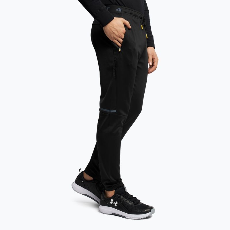 Spodnie męskie 4F SPMTR010 deep black 3