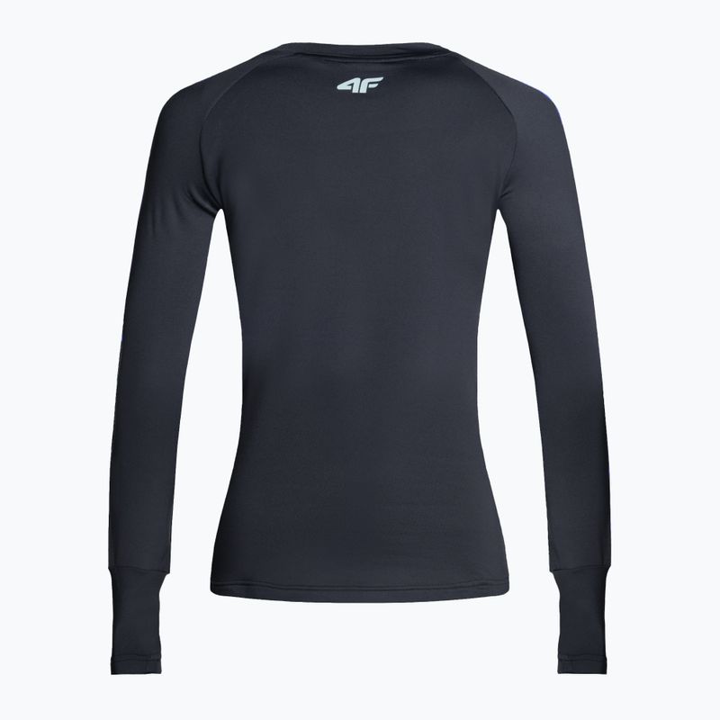 Longsleeve termoaktywny damski 4F BIDD030 dark/grey 2