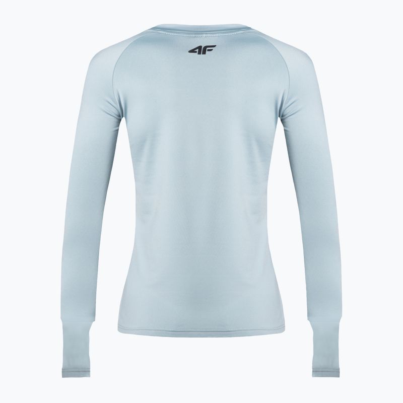 Longsleeve termoaktywny damski 4F BIDD030 light blue 2