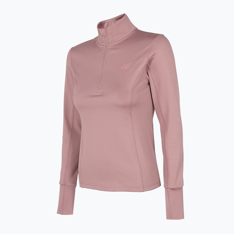 Longsleeve termoaktywny damski 4F BIDD032 dark pink 2