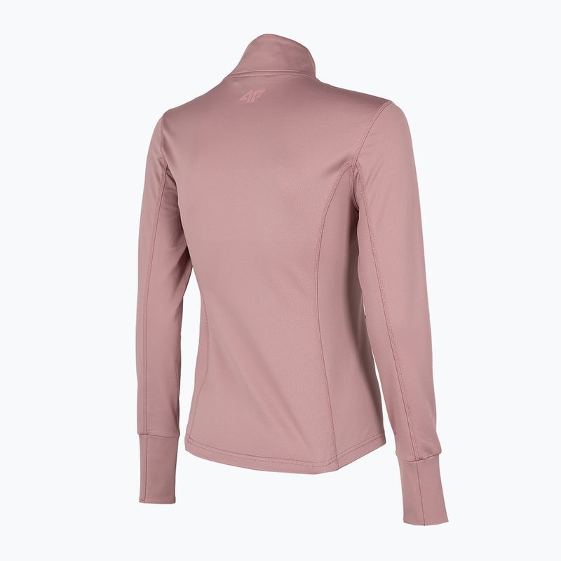 Longsleeve termoaktywny damski 4F BIDD032 dark pink 3