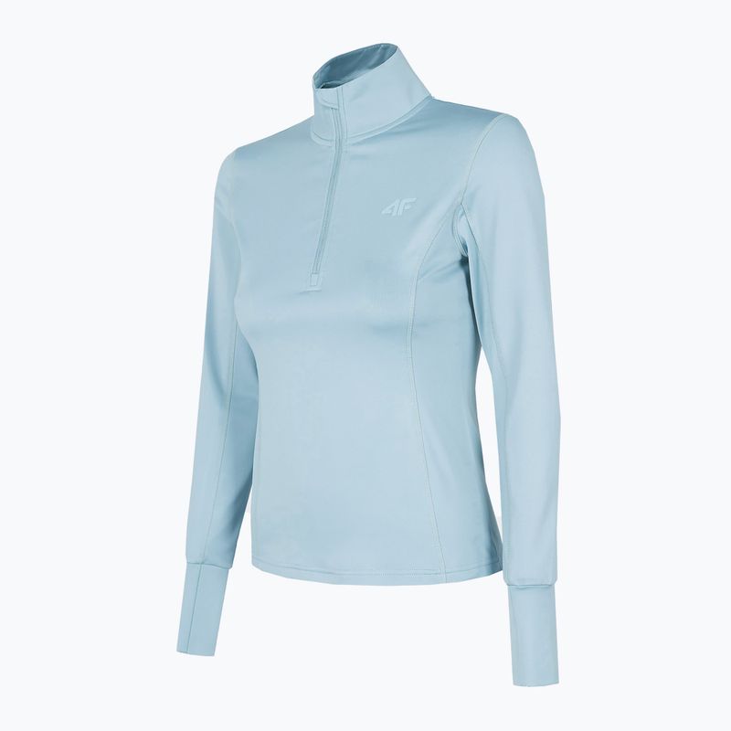 Longsleeve termoaktywny damski 4F BIDD032 light blue 2