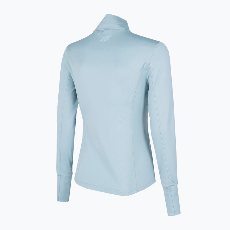 Longsleeve termoaktywny damski 4F BIDD032 light blue 3
