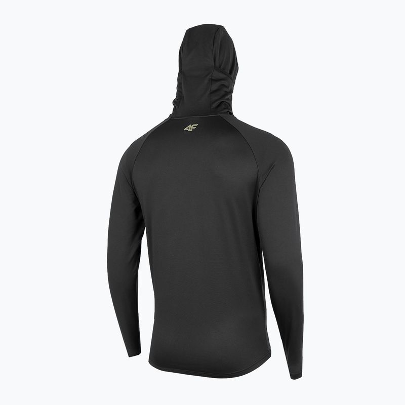 Longsleeve termoaktywny męski 4F BIMD034 deep black 4