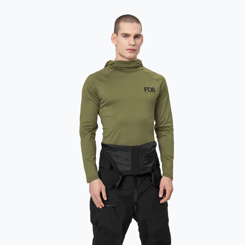 Longsleeve termoaktywny męski 4F BIMD034 khaki