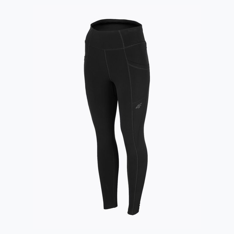 Spodnie trekkingowe damskie 4F SPDTR060 deep black 8