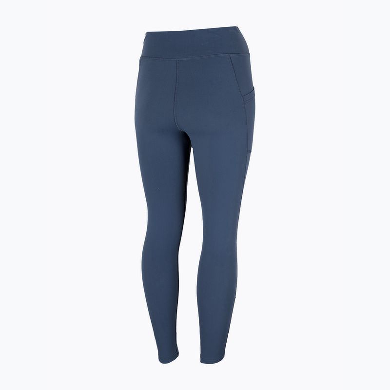 Spodnie trekkingowe damskie 4F SPDTR060 denim 7