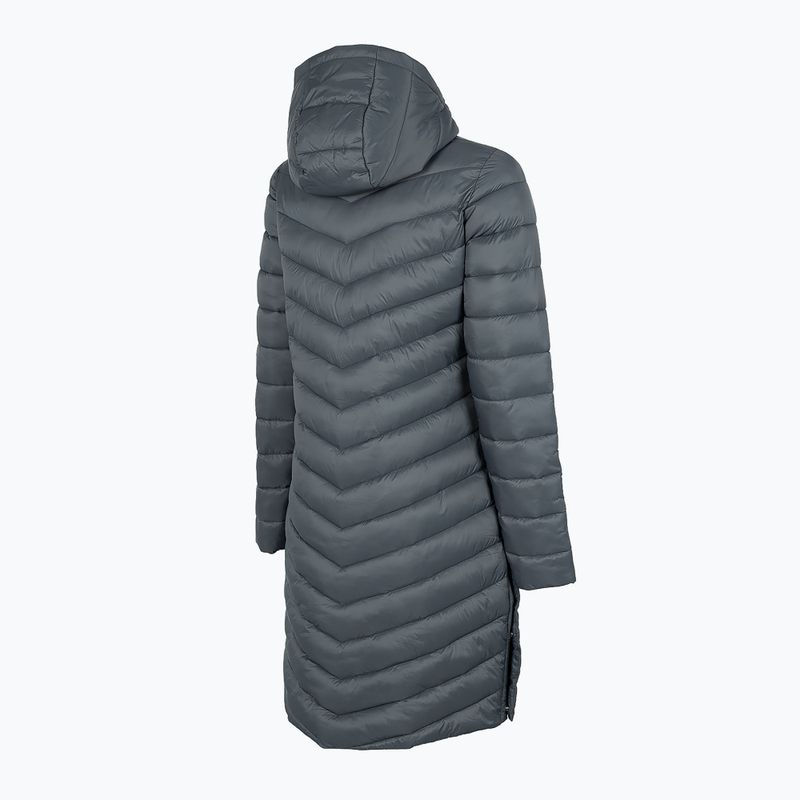 Płaszcz puchowy damski 4F KUDP015 dark blue 8