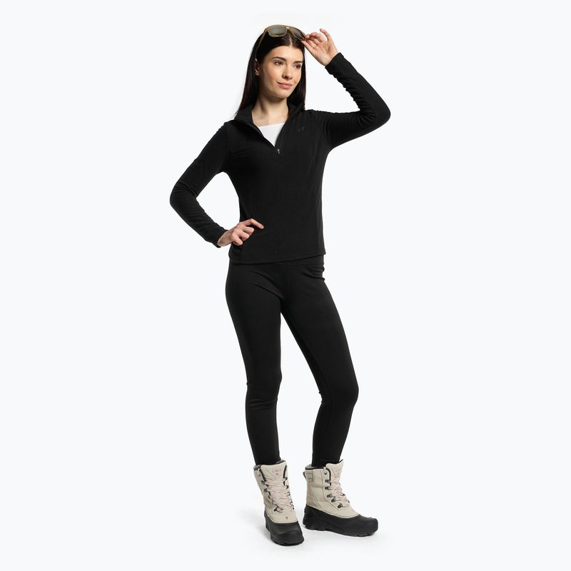 Bluza damska 4F BIDP010 deep black 2