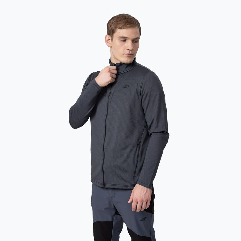 Bluza trekkingowa męska 4F PLM013 anthracite