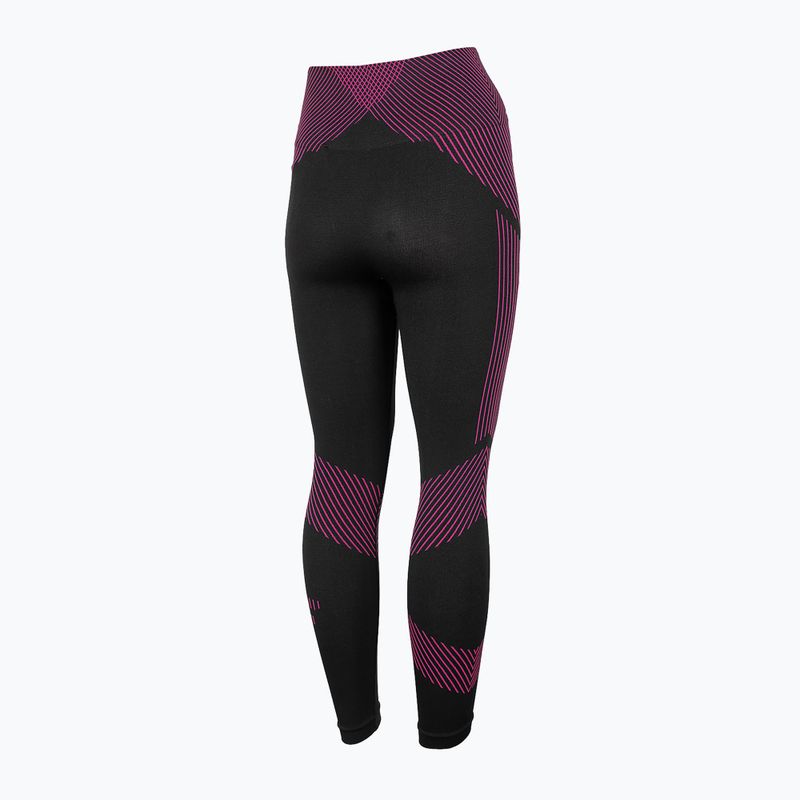 Spodnie termoaktywne damskie 4F BIDB031D pink 3