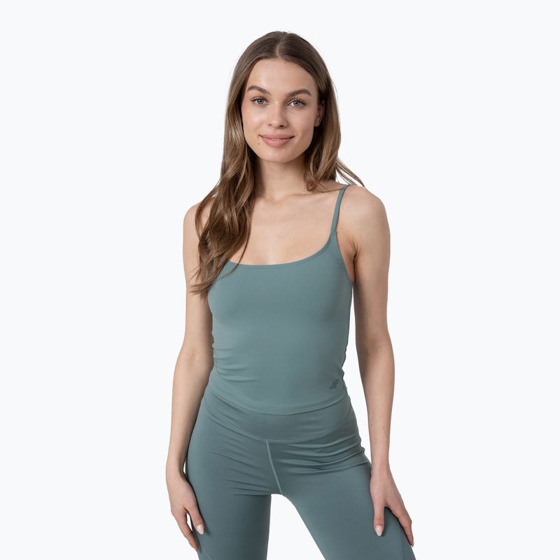 Top do jogi damski 4F TSD032 teal