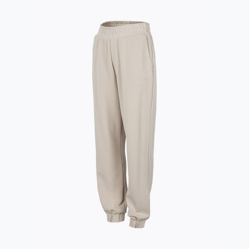 Spodnie damskie 4F SPDD022 beige 3