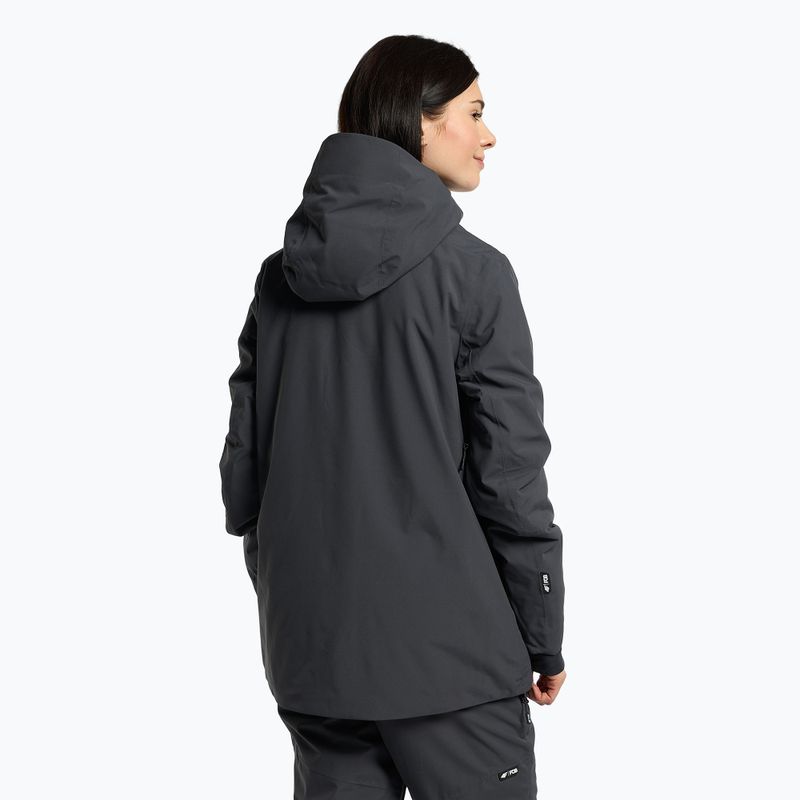 Kurtka snowboardowa damska 4F KUDS001 dark/grey 3