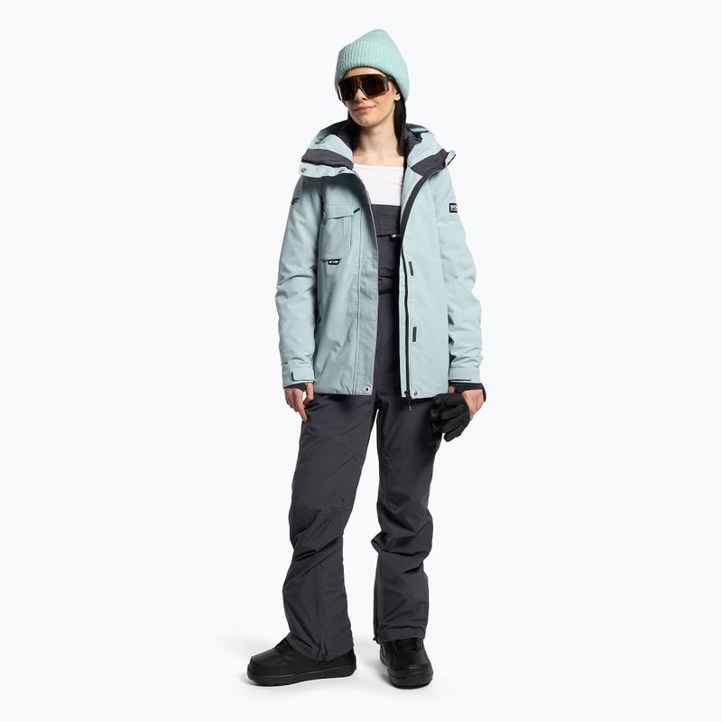 Kurtka snowboardowa damska 4F KUDS001 light blue 2