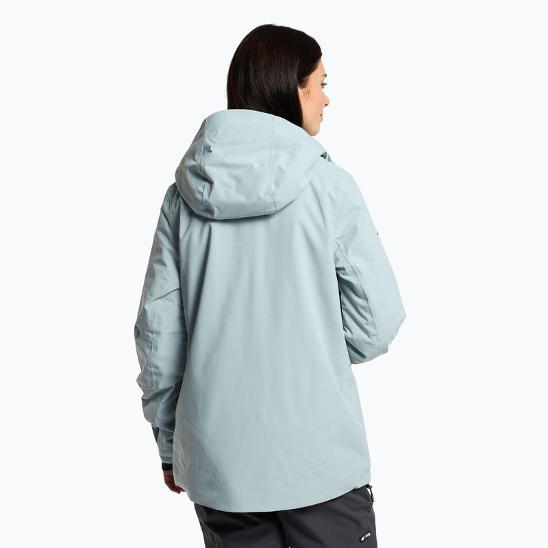 Kurtka snowboardowa damska 4F KUDS001 light blue 3