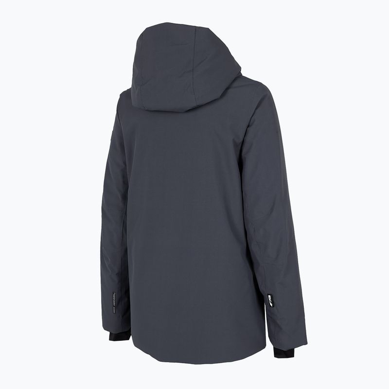 Kurtka snowboardowa damska 4F KUDS001 dark/grey 9