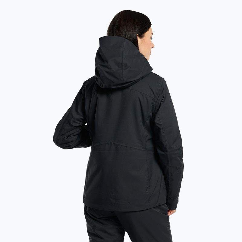 Kurtka narciarska damska 4F KUDN010 deep black 3