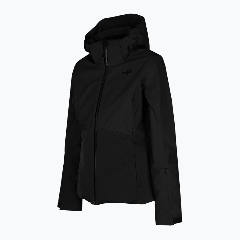Kurtka narciarska damska 4F KUDN010 deep black 7