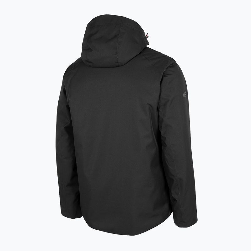 Kurtka narciarska męska 4F KUMN003 deep black 8