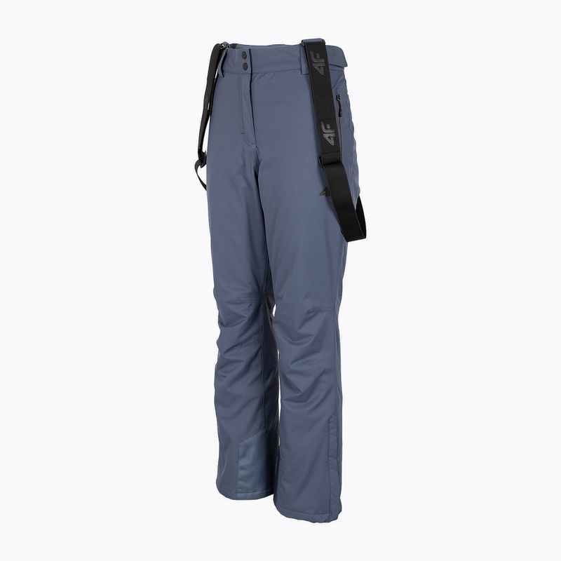 Spodnie narciarskie damskie 4F SPDN001 denim 6