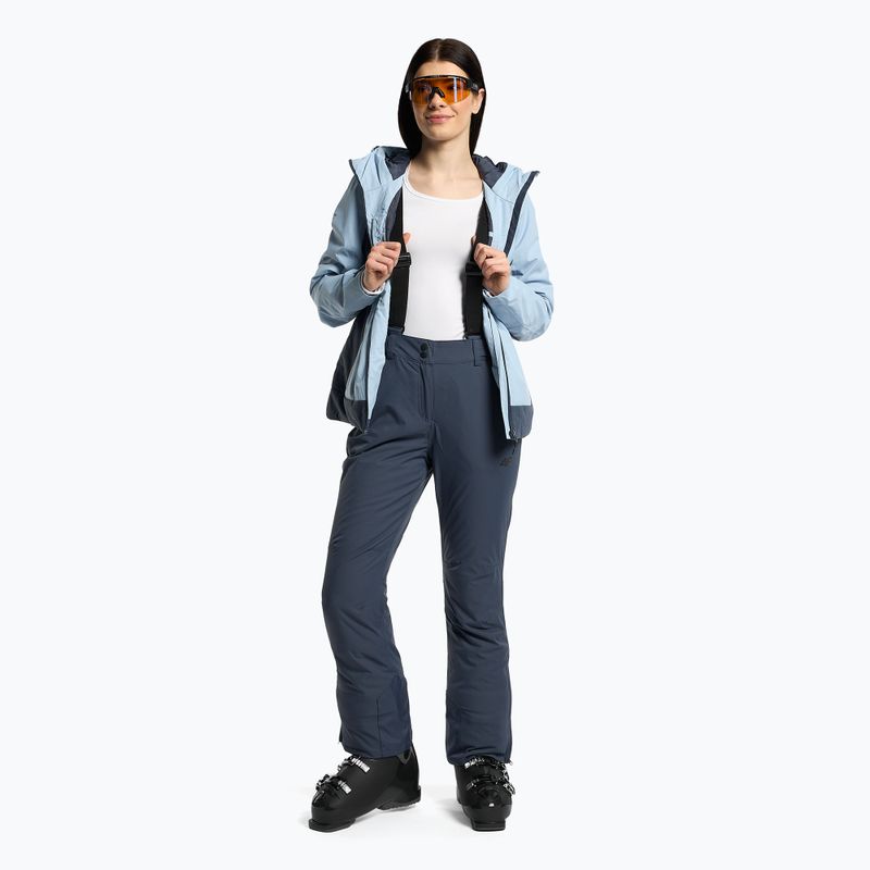 Spodnie narciarskie damskie 4F SPDN001 denim 2