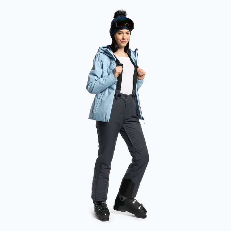 Spodnie narciarskie damskie 4F SPDN002 dark/grey 2