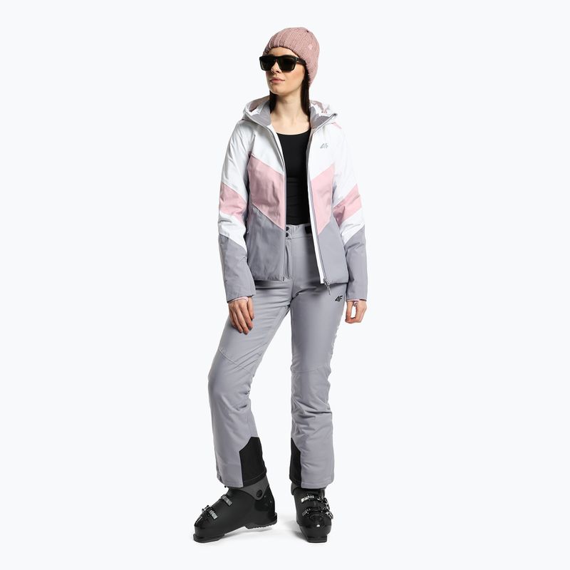 Spodnie narciarskie damskie 4F SPDN002 grey 2