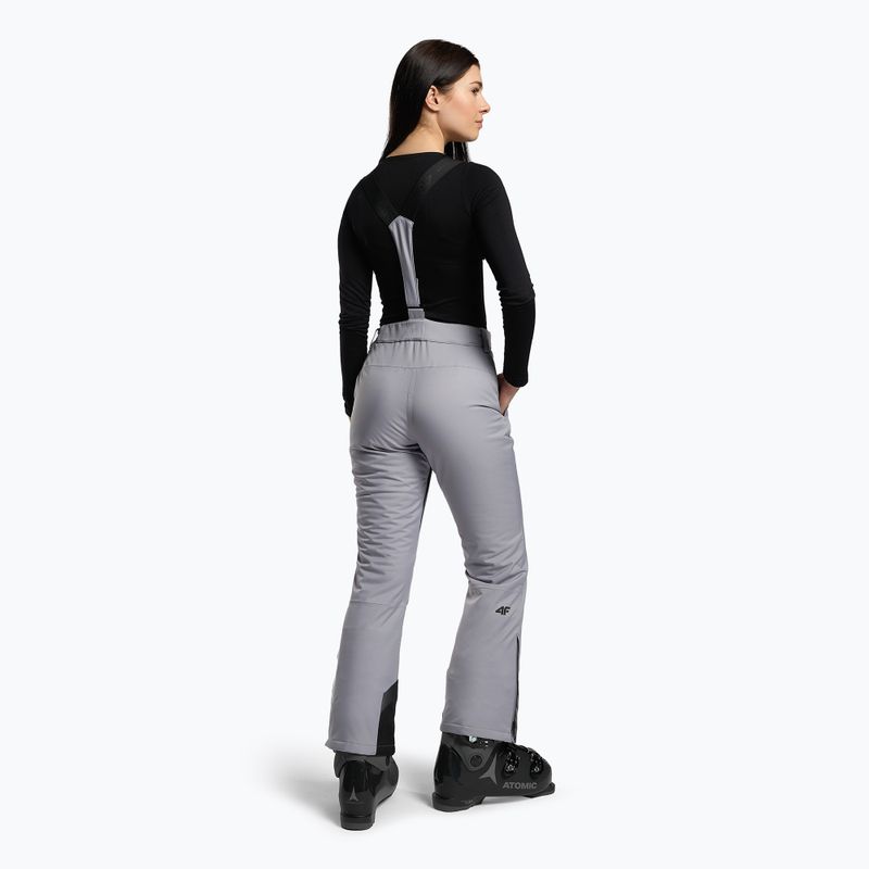 Spodnie narciarskie damskie 4F SPDN002 grey 3
